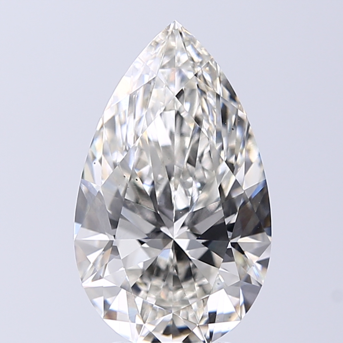 4.01 ct. pear Lab Grown Diamond front image