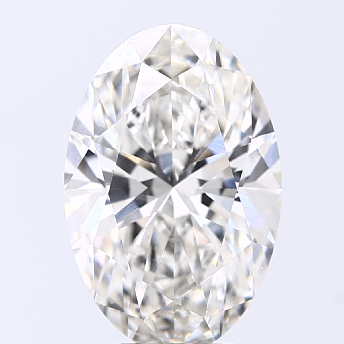 5.01 ct. oval Lab Grown Diamond front image