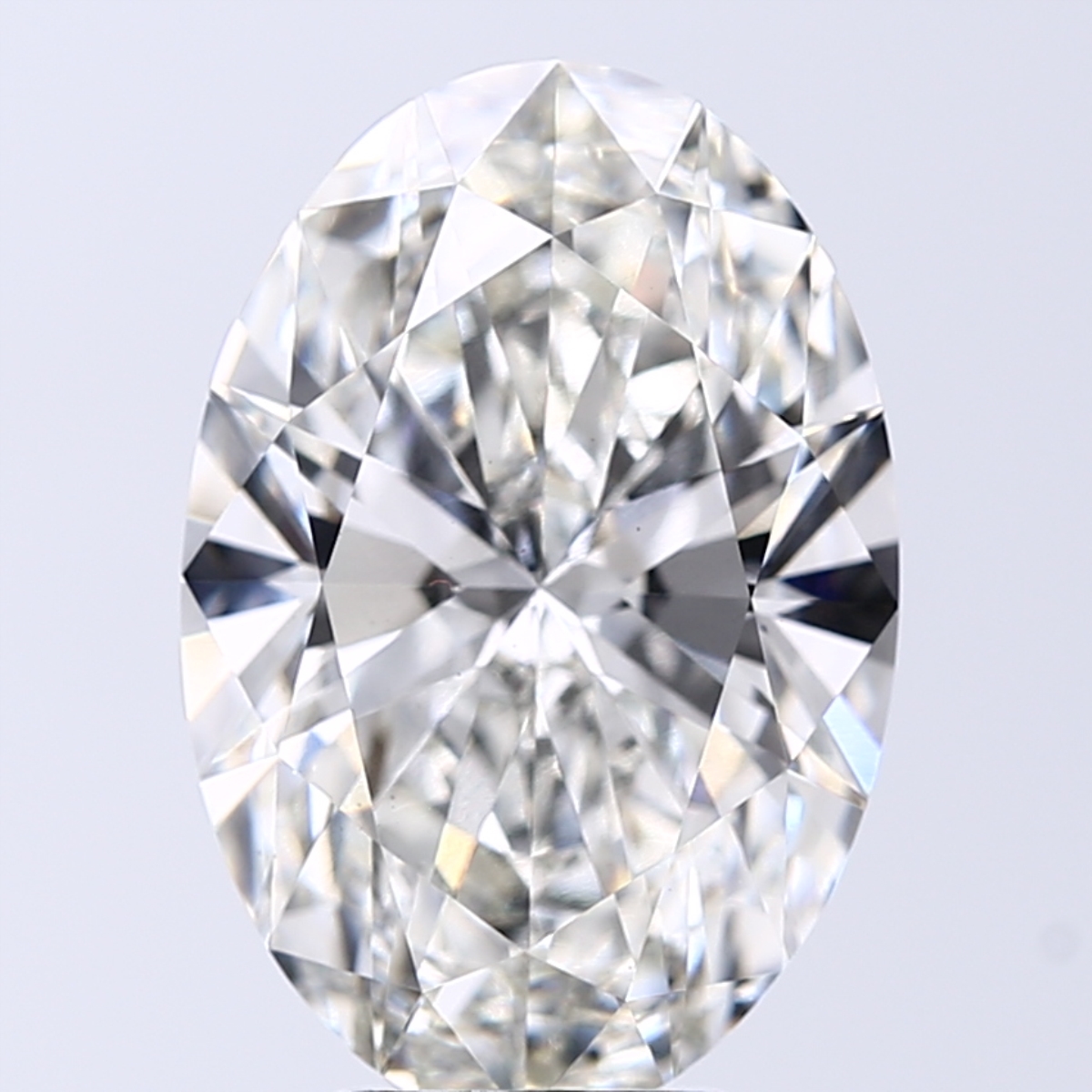 5.10 ct. oval Lab Grown Diamond front image