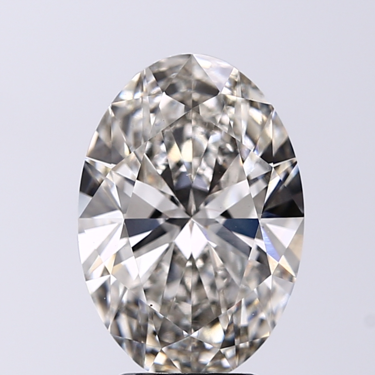 4.01 ct. oval Lab Grown Diamond front image