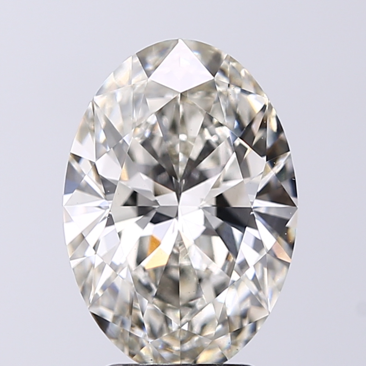 3.52 ct. oval Lab Grown Diamond front image
