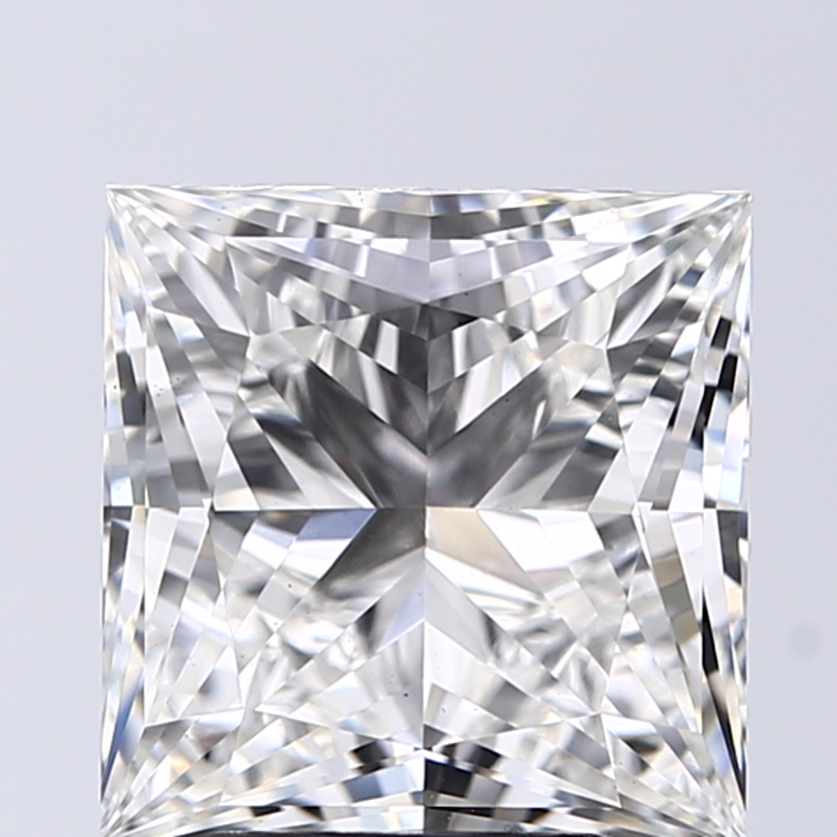 3.64 ct. princess Lab Grown Diamond front image