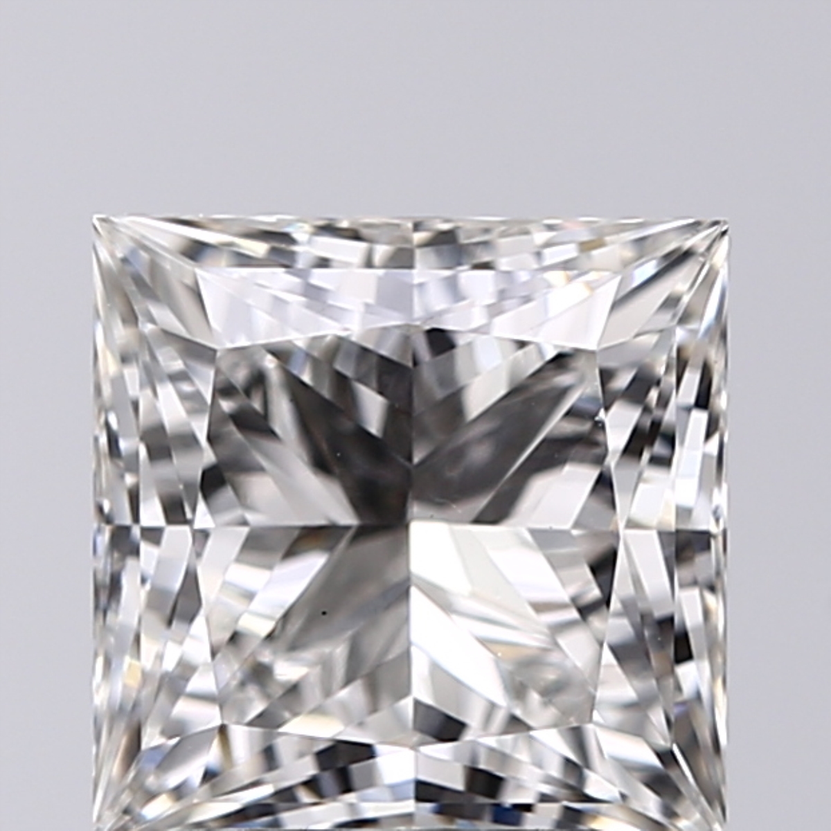 2.12 ct. princess Lab Grown Diamond front image