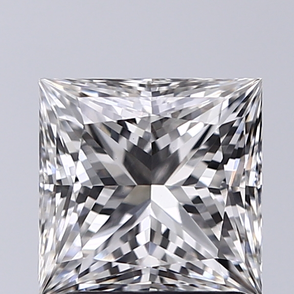 1.70 ct. princess Lab Grown Diamond front image