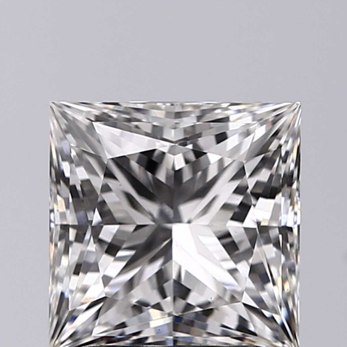 2.14 ct. princess Lab Grown Diamond front image