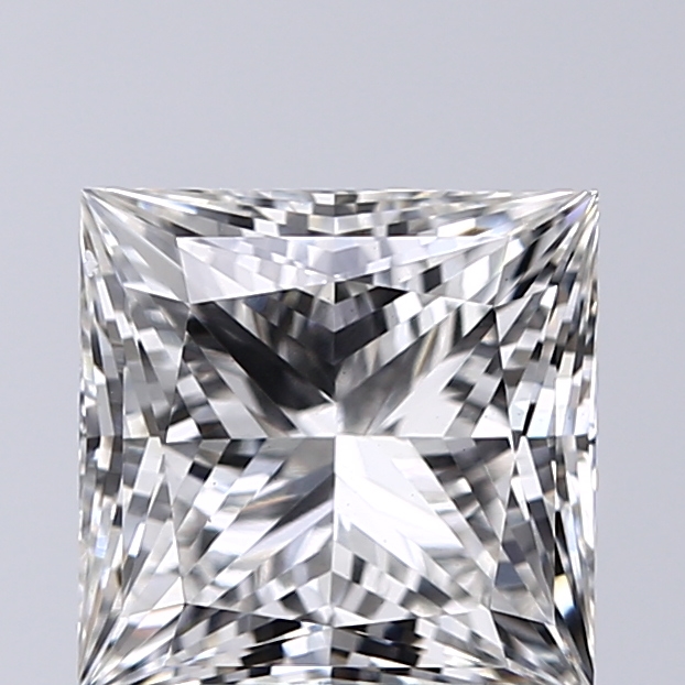 2.20 ct. princess Lab Grown Diamond front image