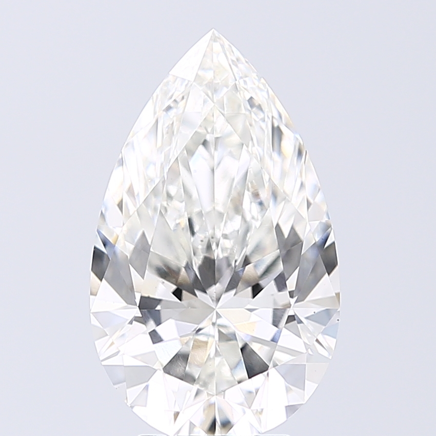 4.02 ct. pear Lab Grown Diamond front image
