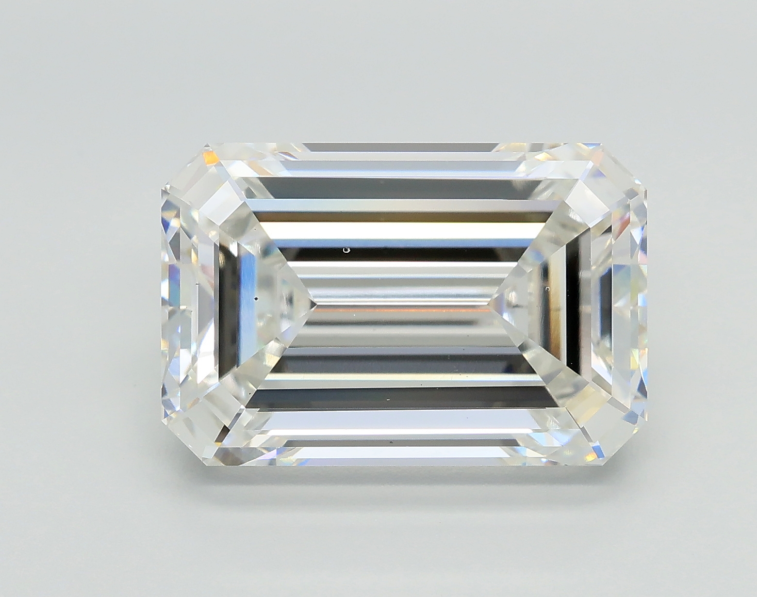 7.02 ct. emerald Lab Grown Diamond front image