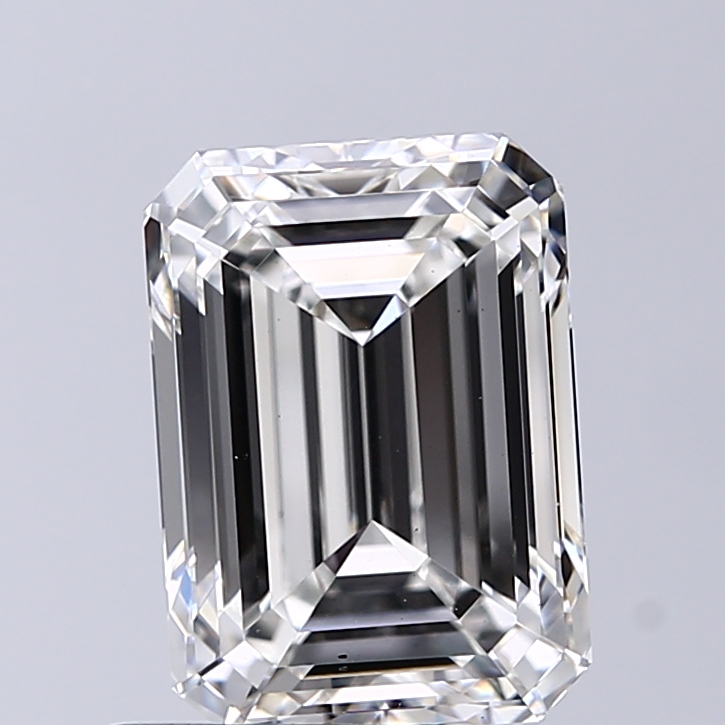 4.05 ct. emerald Lab Grown Diamond front image
