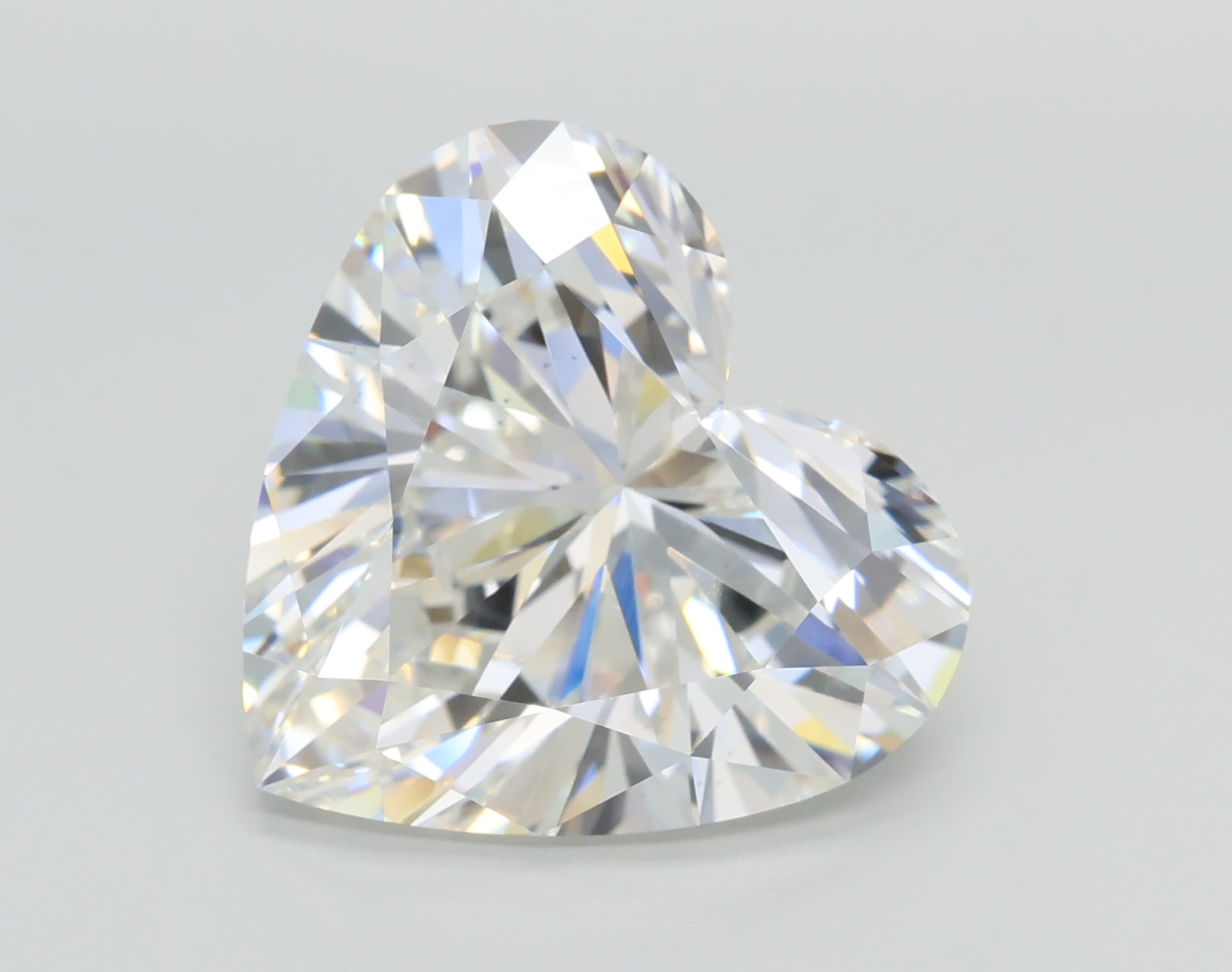 7.03 ct. heart Lab Grown Diamond front image