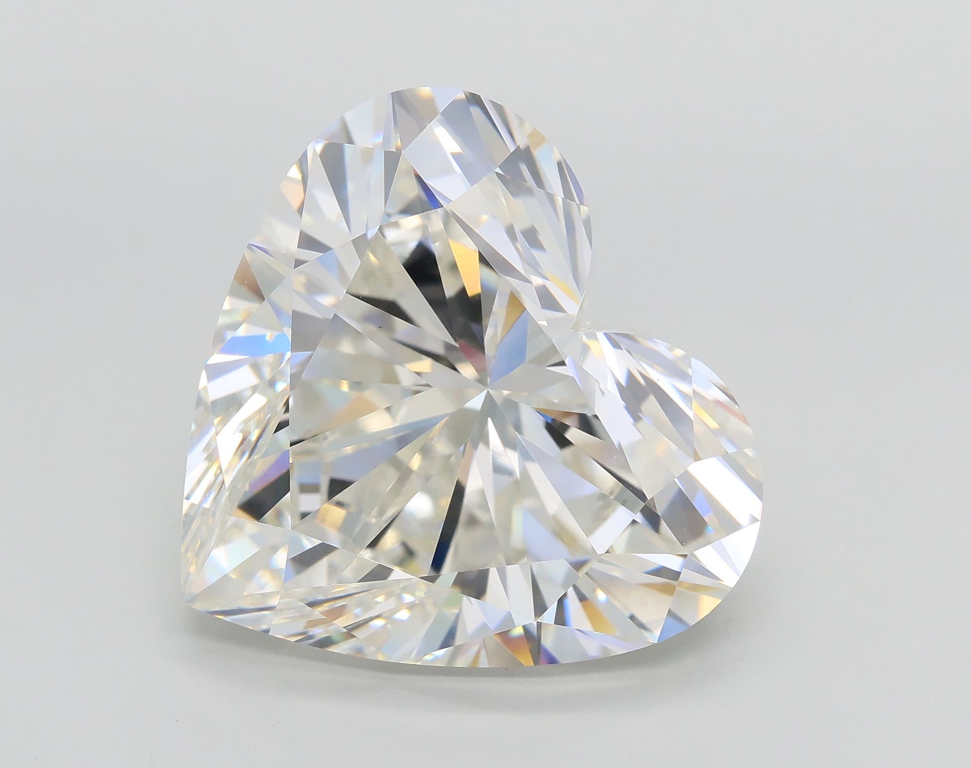 15.04 ct. heart Lab Grown Diamond front image