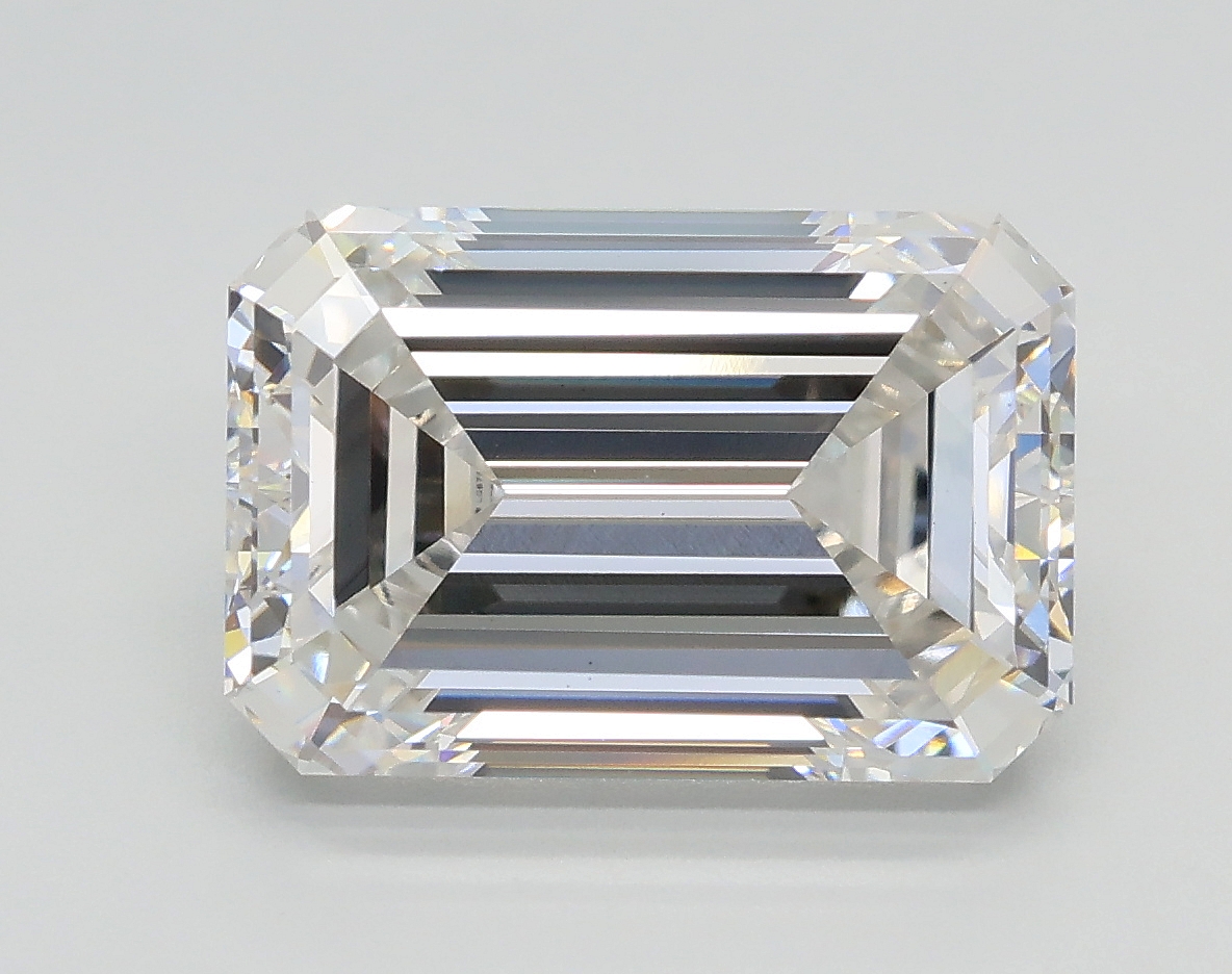 4.08 ct. emerald Lab Grown Diamond front image