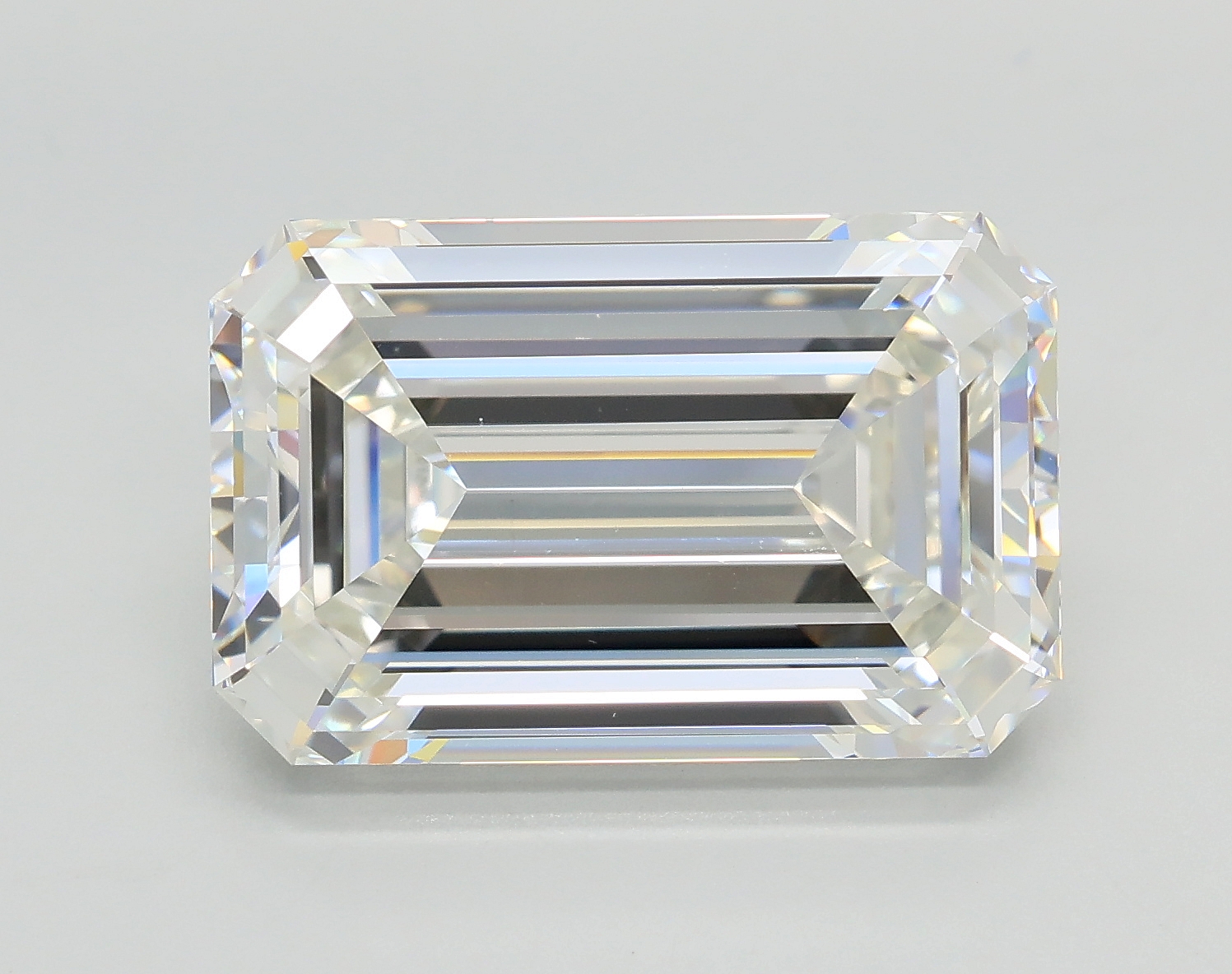 7.03 ct. emerald Lab Grown Diamond front image