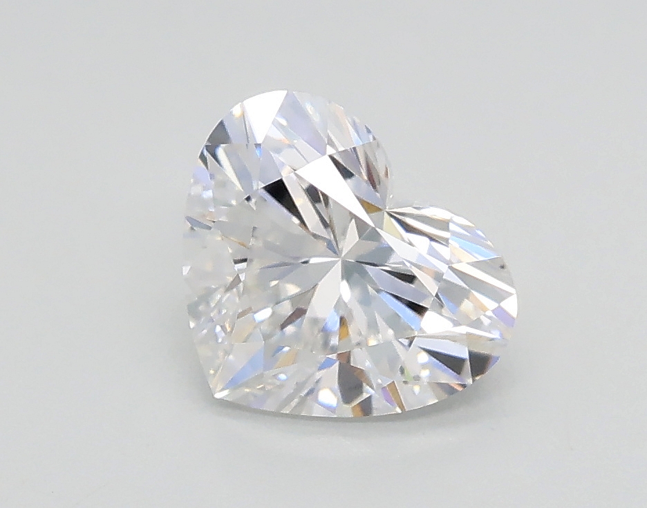 1.01 carat d VVS2 EX Cut IGI heart diamond