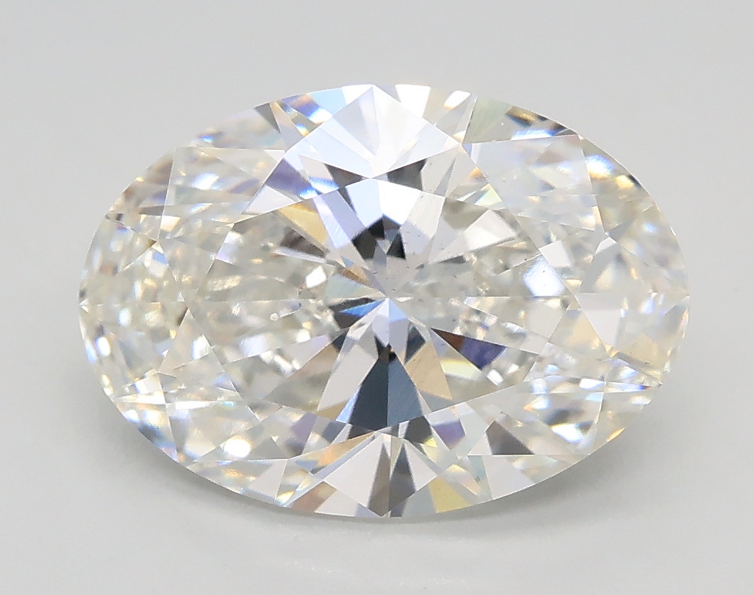 3.02 ct. oval Lab Grown Diamond front image