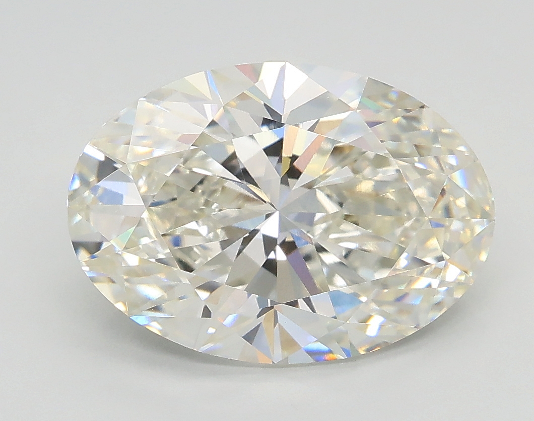 3.01 ct. oval Lab Grown Diamond front image