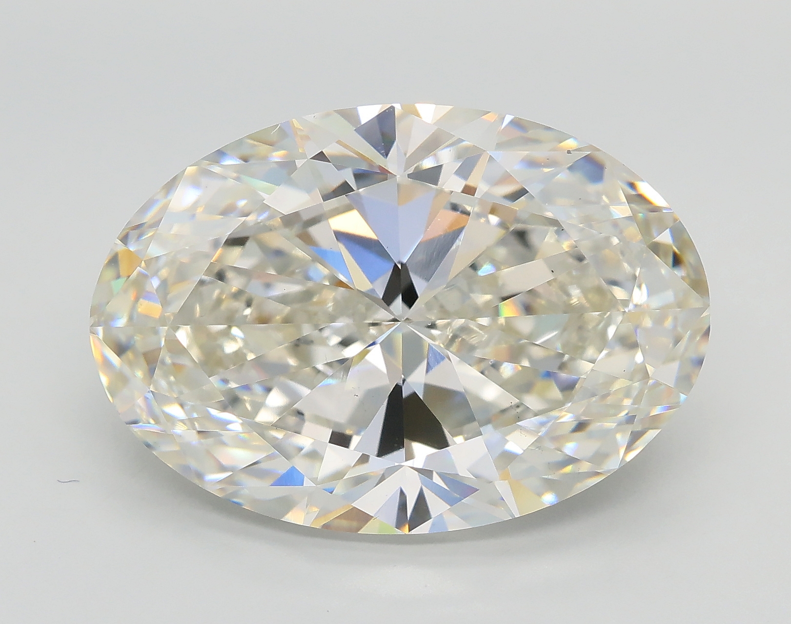 10.04 ct. oval Lab Grown Diamond front image