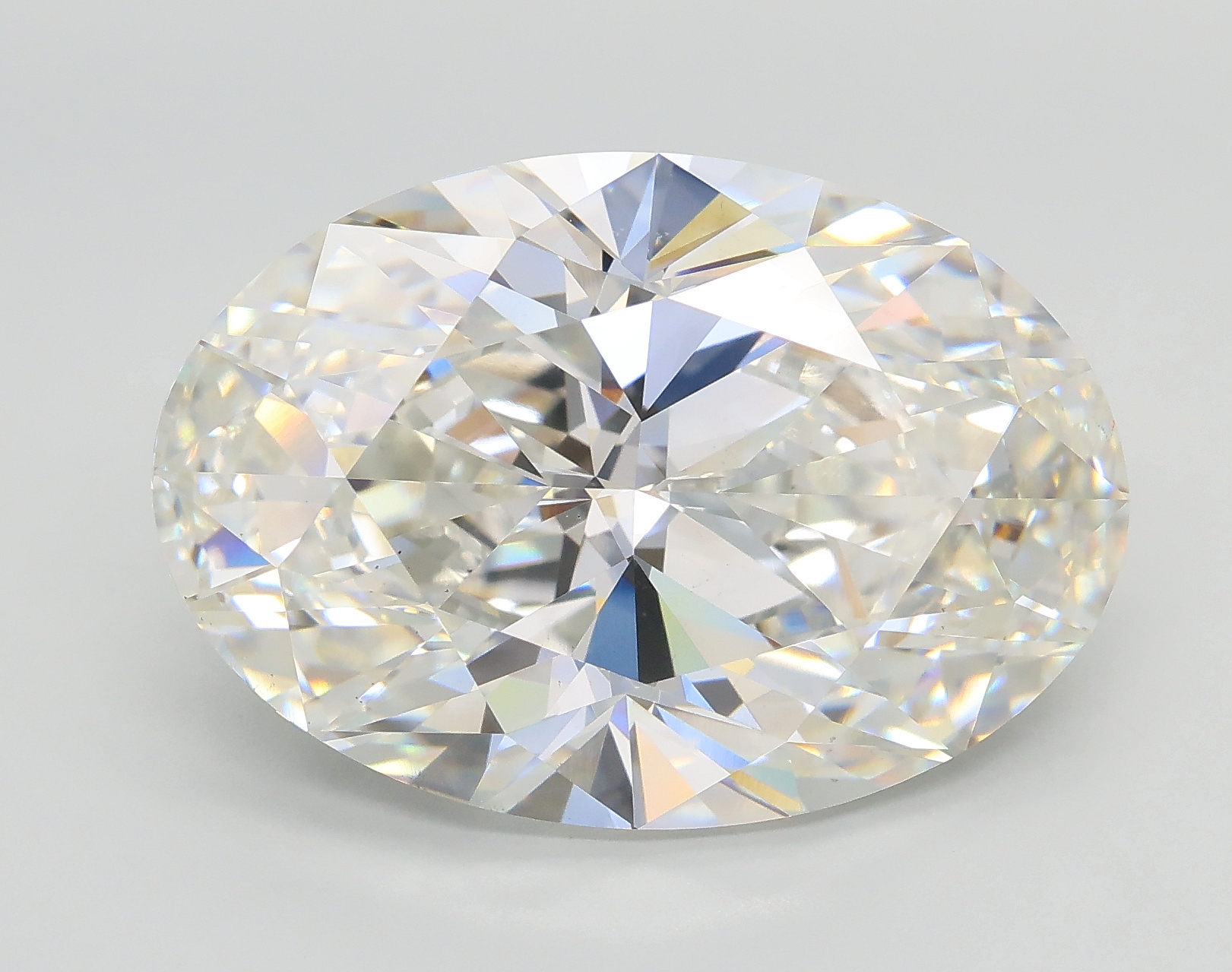 10.02 ct. oval Lab Grown Diamond front image