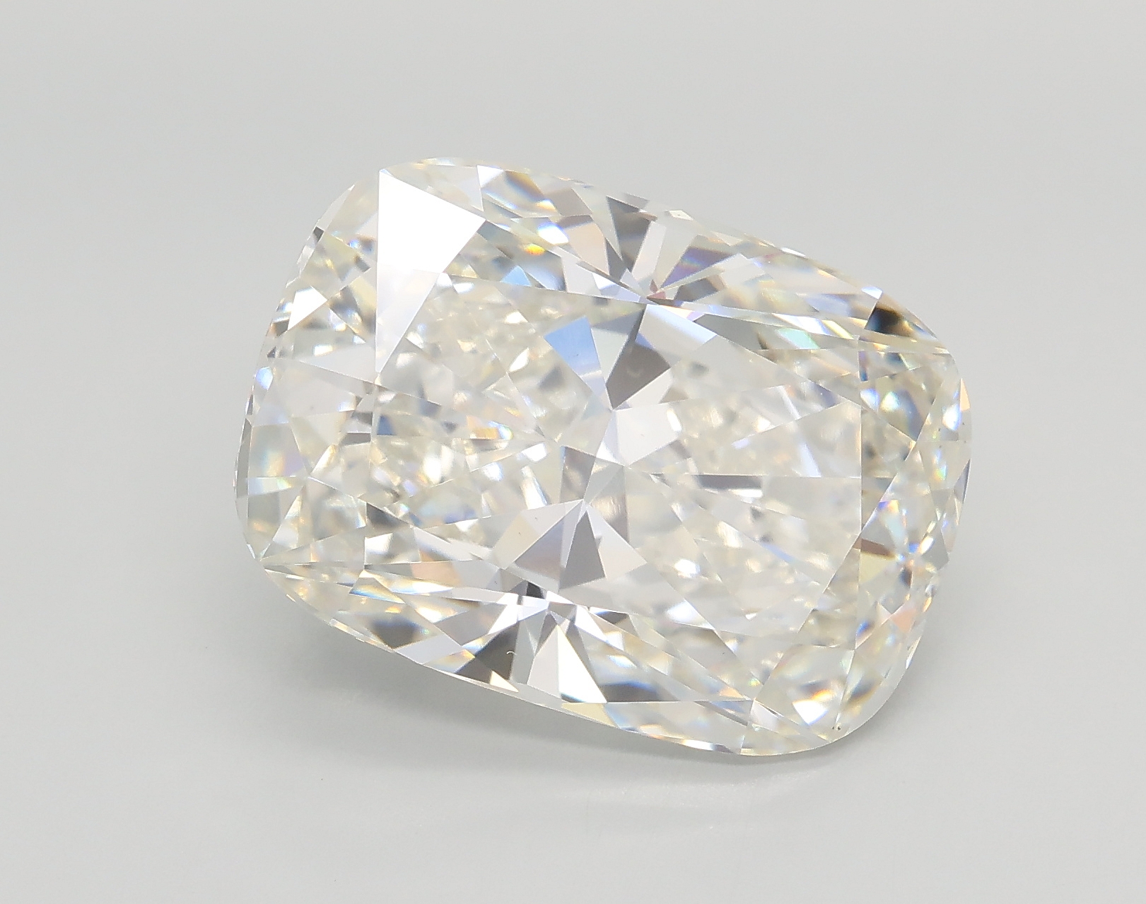 7.03 ct. cushion Lab Grown Diamond front image