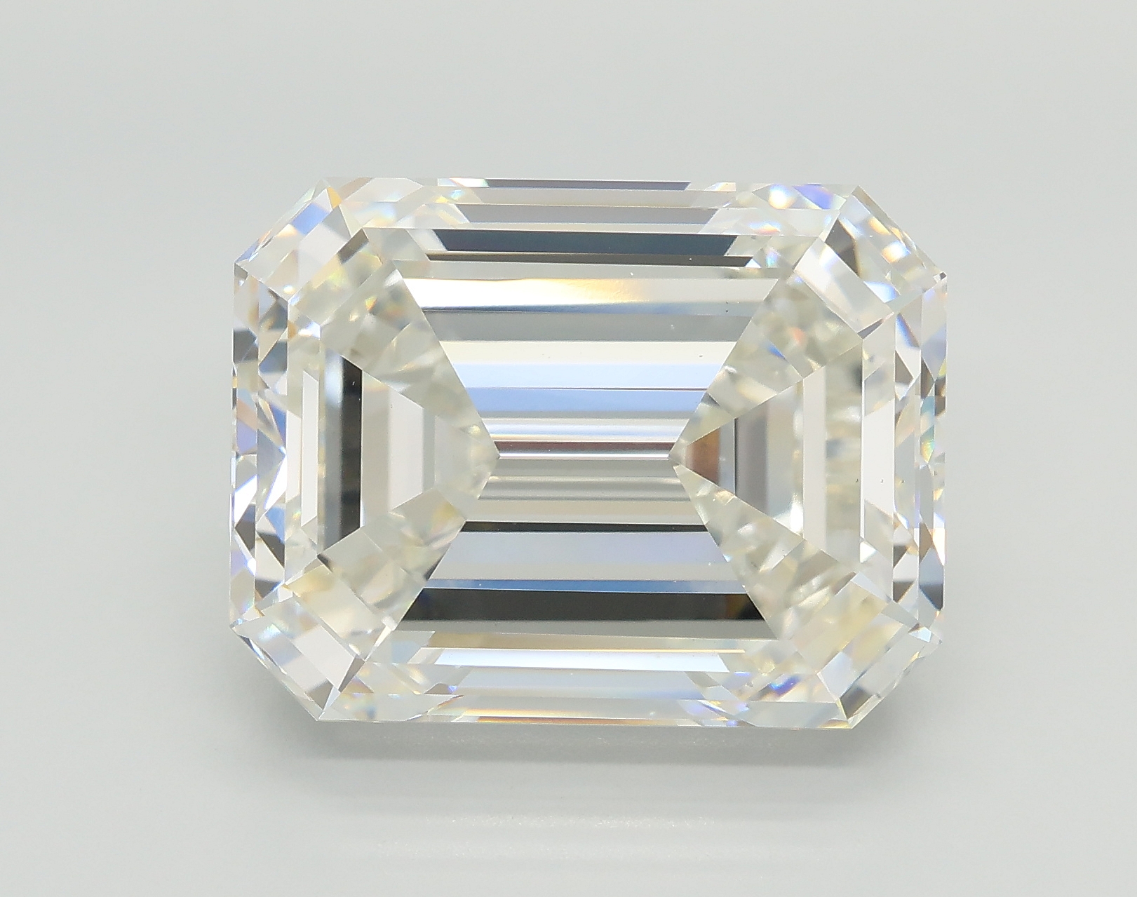 10.02 ct. emerald Lab Grown Diamond front image