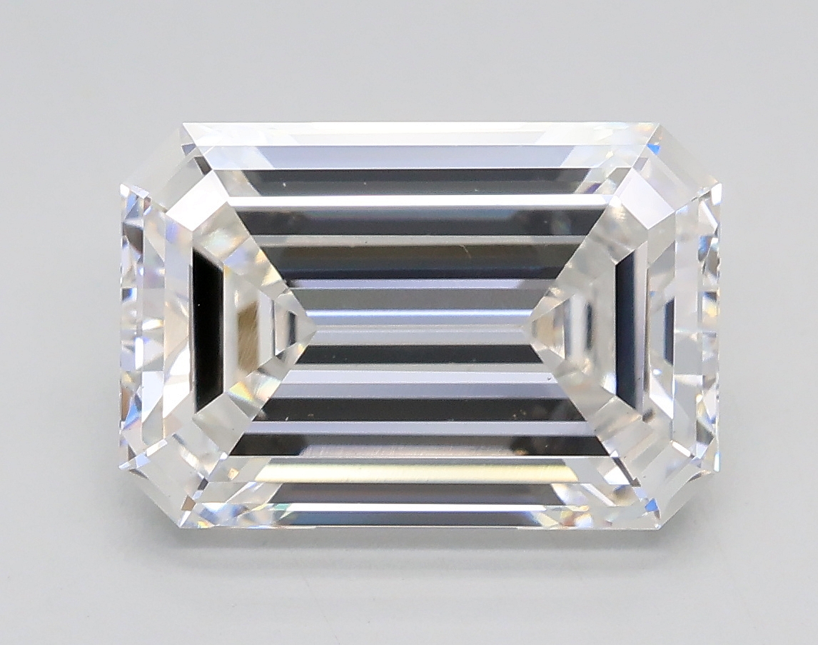 4.01 ct. emerald Lab Grown Diamond front image