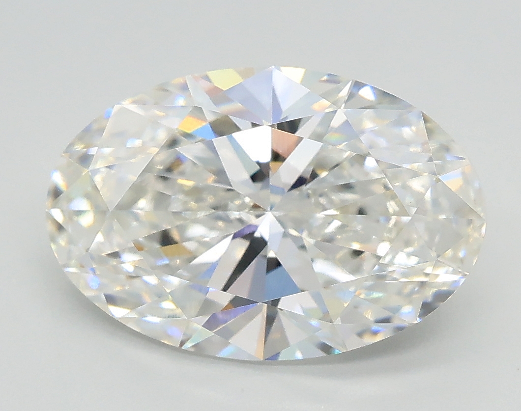 3.02 ct. oval Lab Grown Diamond front image