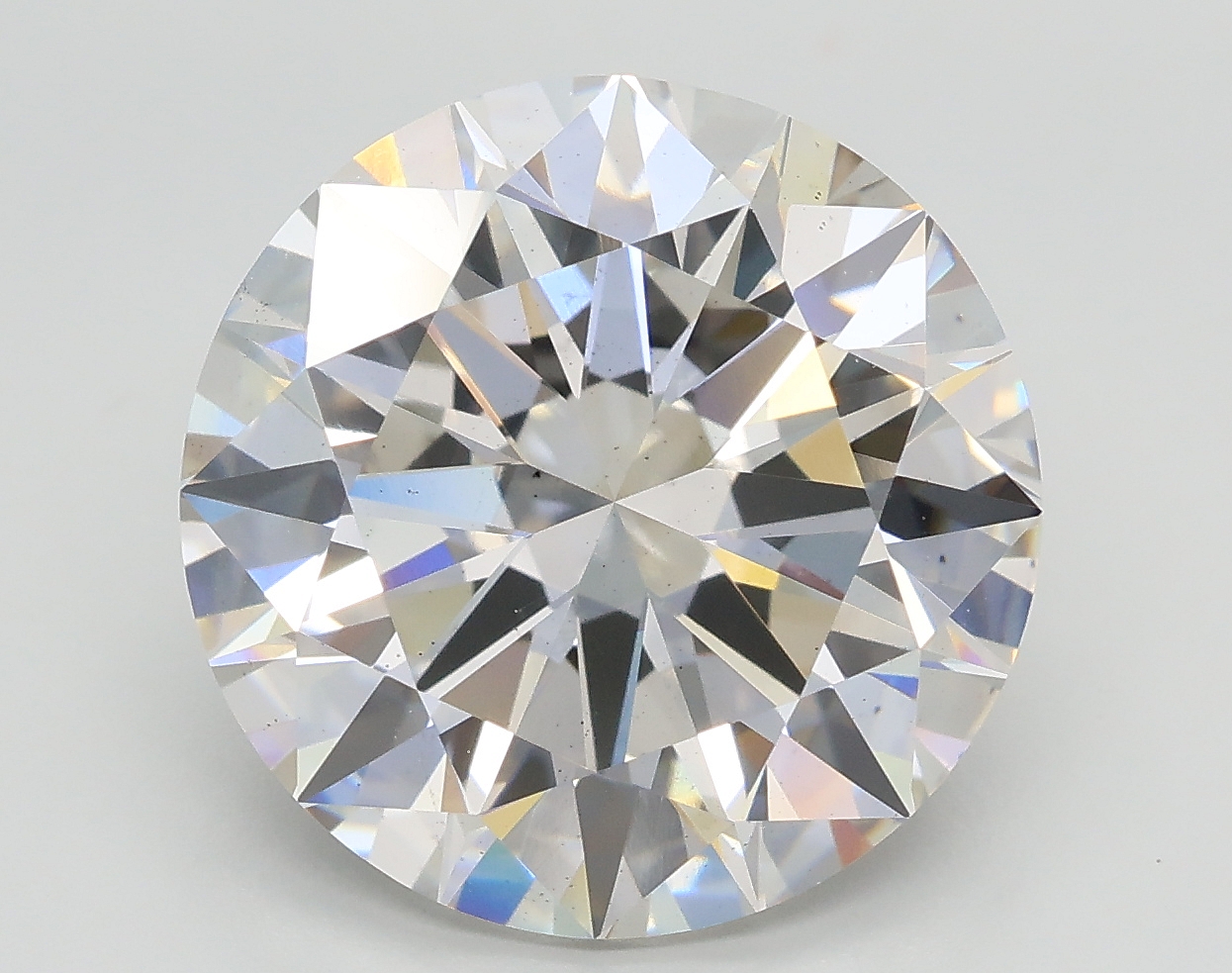 6.14 ct. round Lab Grown Diamond front image