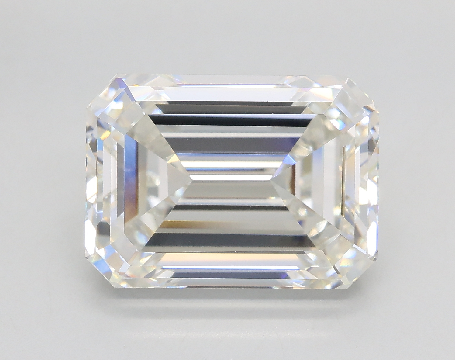 8.05 ct. emerald Lab Grown Diamond front image