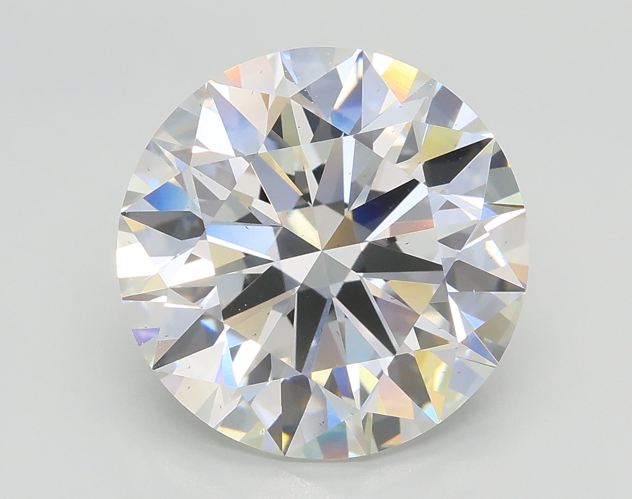 5.05 ct. round Lab Grown Diamond front image