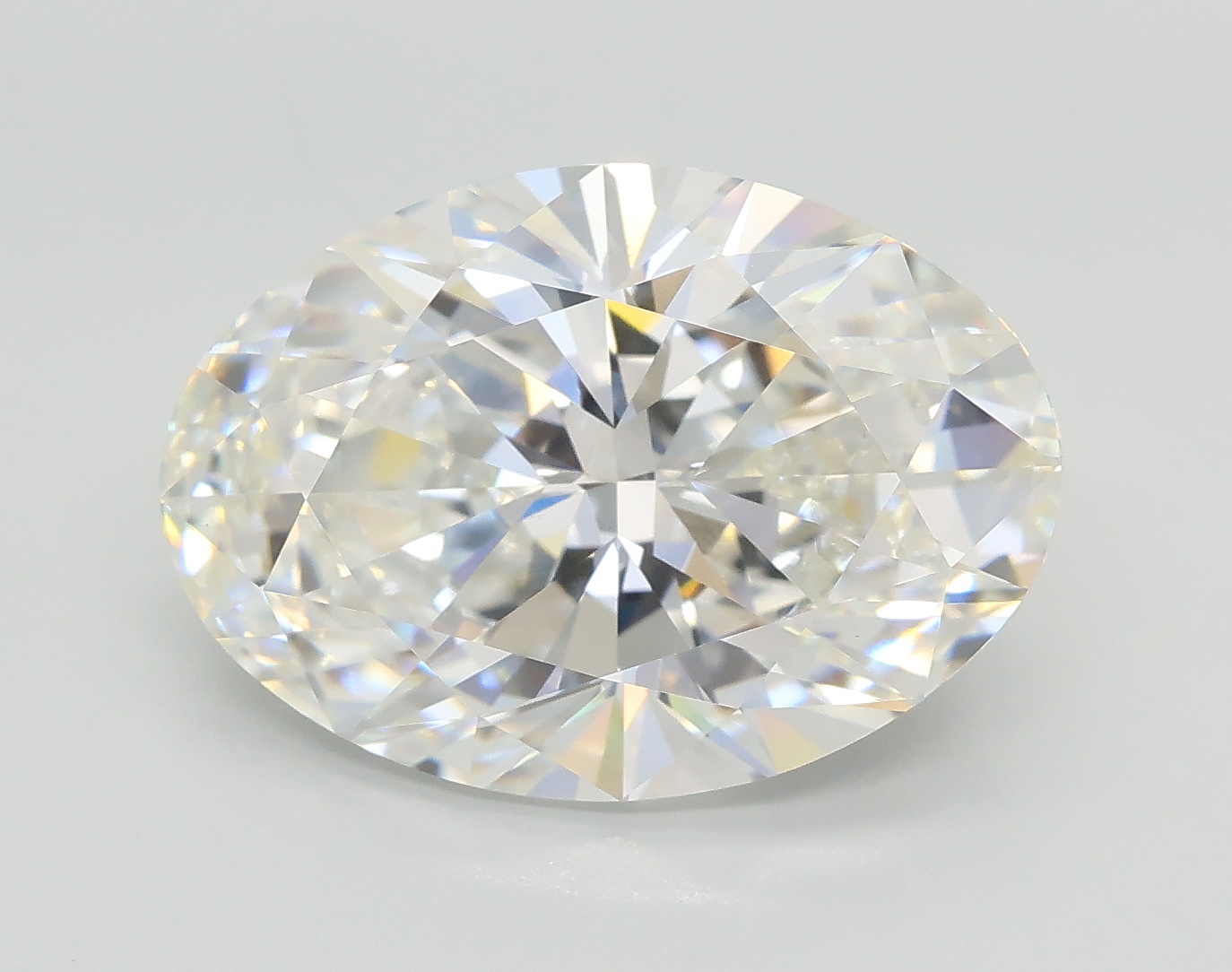5.03 ct. oval Lab Grown Diamond front image