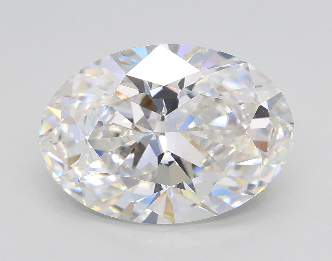 3.03 ct. oval Lab Grown Diamond front image