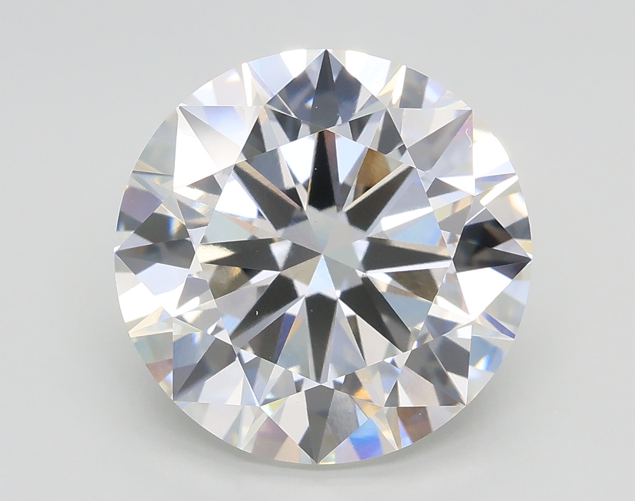 5.02 ct. round Lab Grown Diamond front image