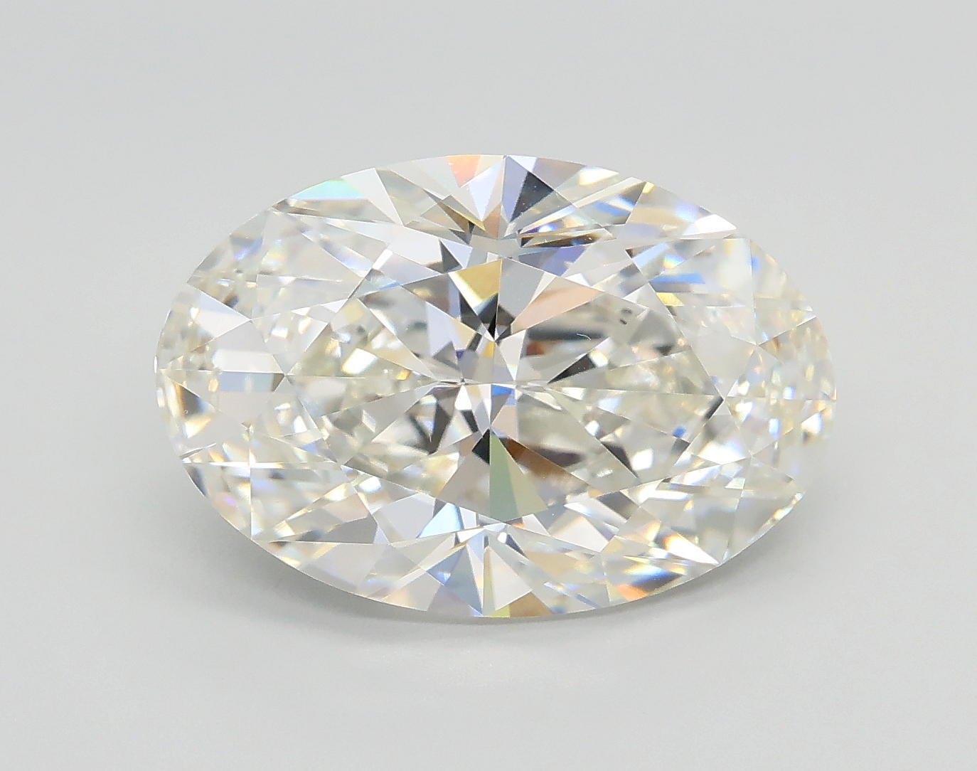 4.02 ct. oval Lab Grown Diamond front image