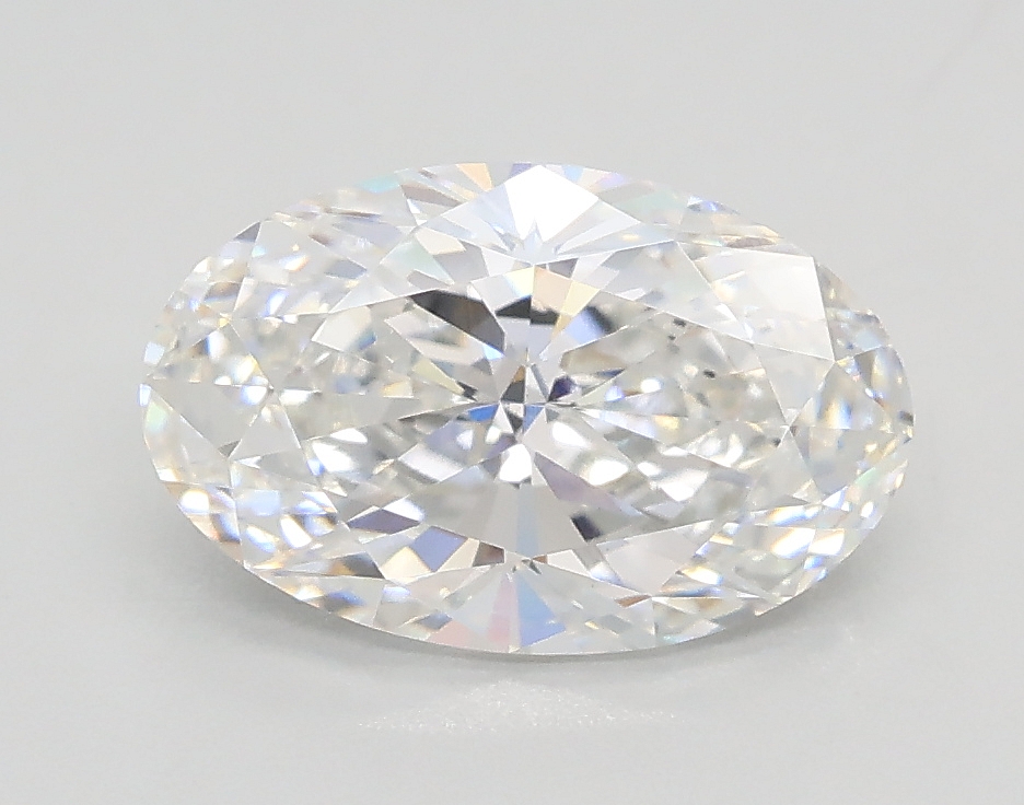 1.52 ct. oval Lab Grown Diamond front image