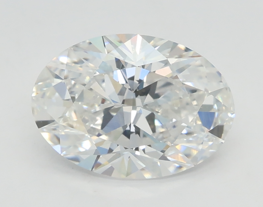 1.70 ct. oval Lab Grown Diamond front image