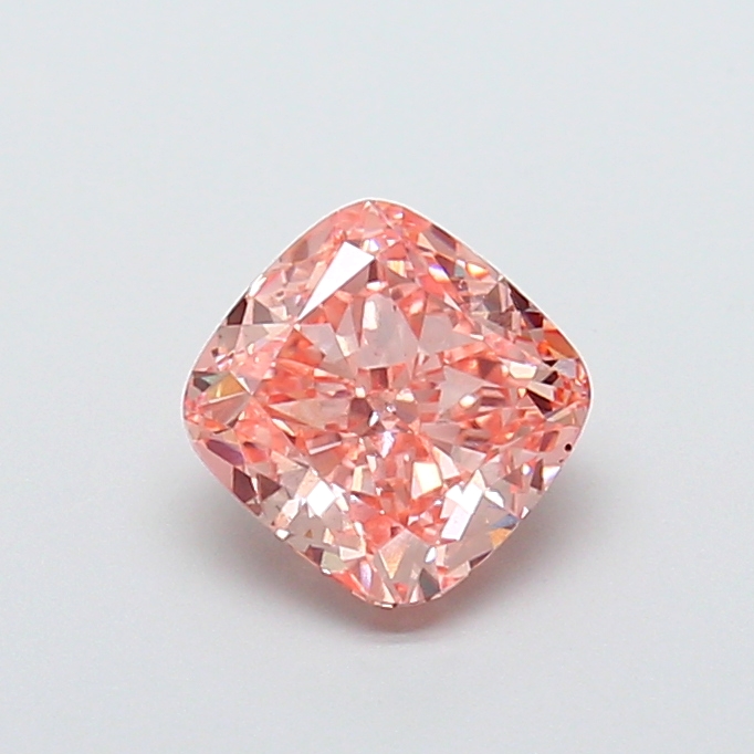 2.03ct Cushion Modified Fancy Intense Pink VS2 IGI