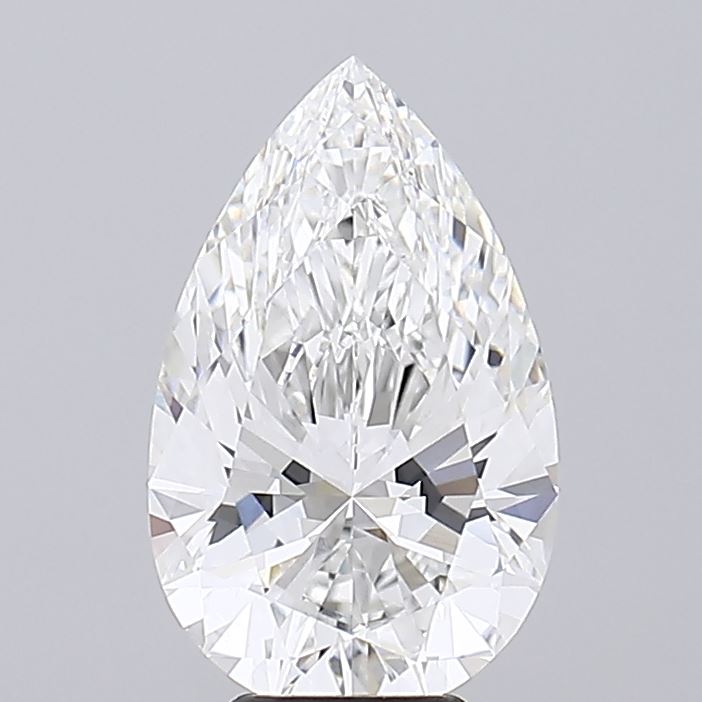 6.09ct Pear F VVS2 IGI