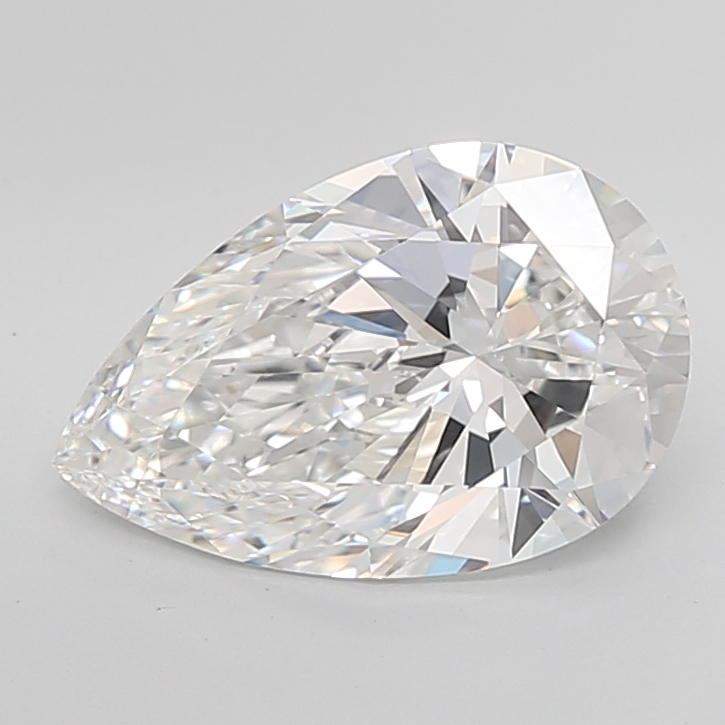 4.23ct Pear F VVS1 IGI
