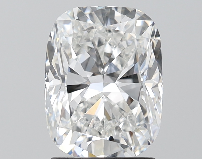 2.06 carat e VVS2 EX Cut IGI cushion diamond