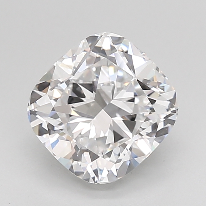 2.06 carat d VVS2 EX Cut IGI cushion diamond