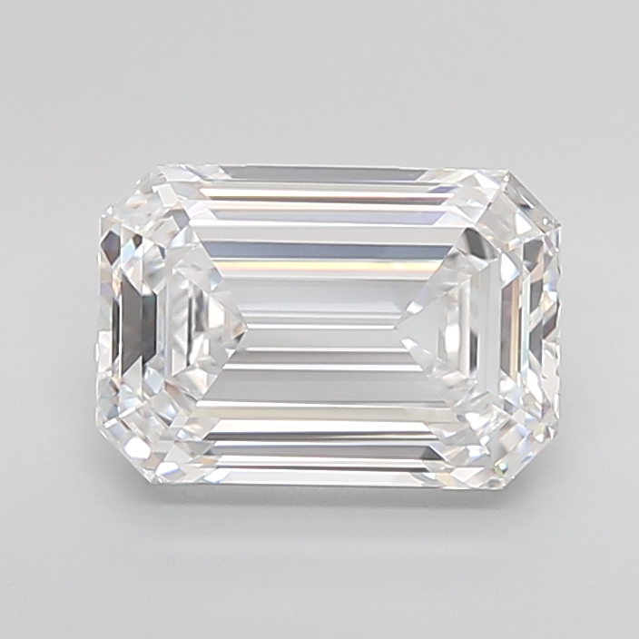 Emerald cut 4.17ct D VVS1