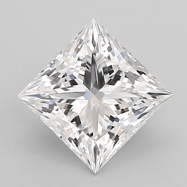 1 carat e VVS2 EX Cut IGI princess diamond