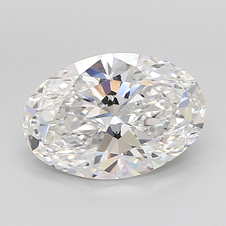 3.01 carat f VVS2 EX Cut IGI oval diamond