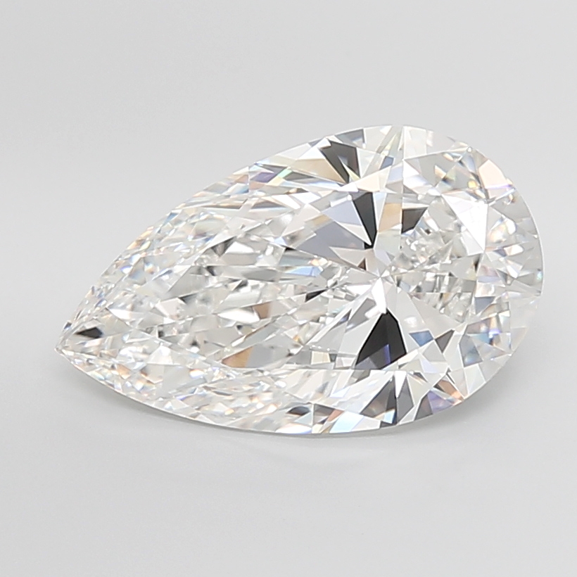 9.91ct Pear E VVS2 IGI