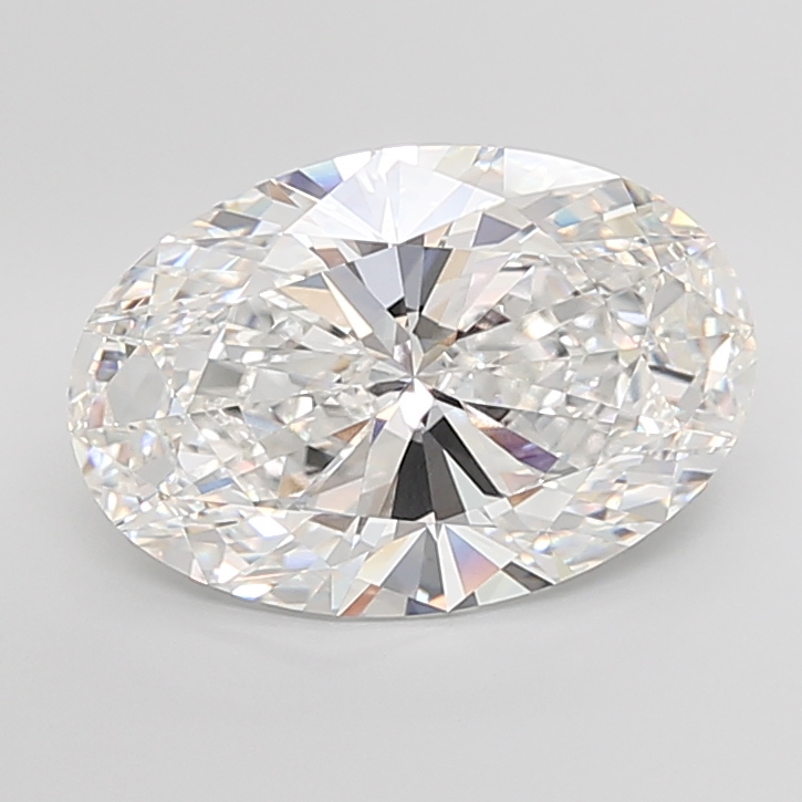 Oval 10.1ct E VVS2