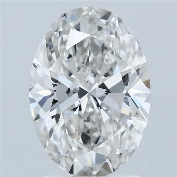 2.06 ct. oval Lab Grown Diamond front image