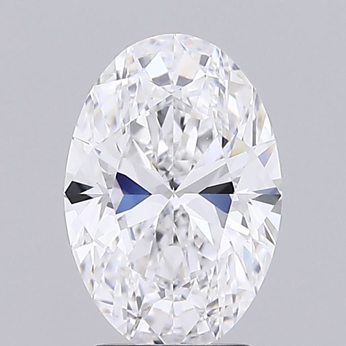 2.42 ct. oval Lab Grown Diamond front image