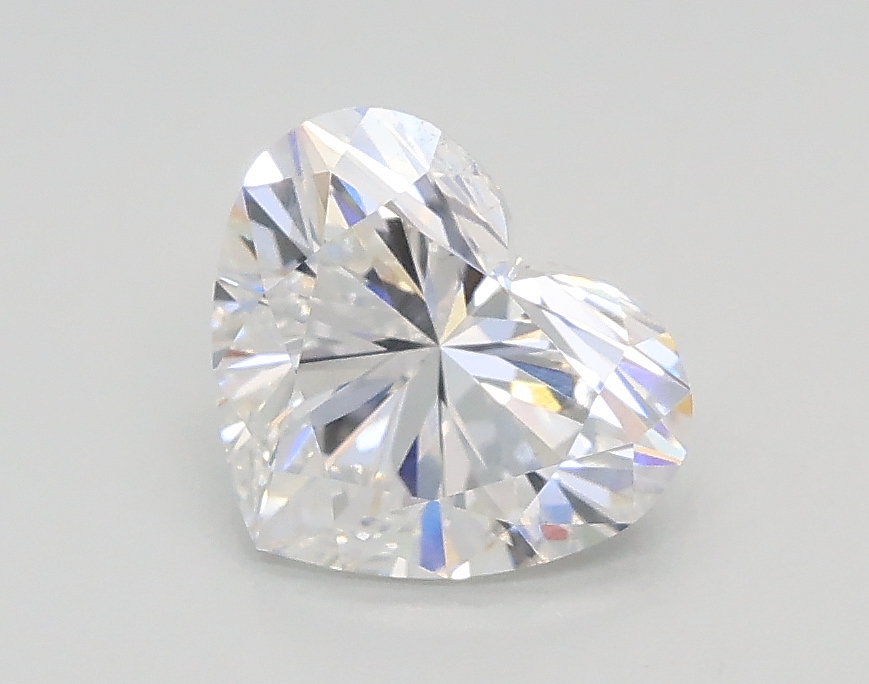 1.01 carat d VS2 EX Cut IGI heart diamond