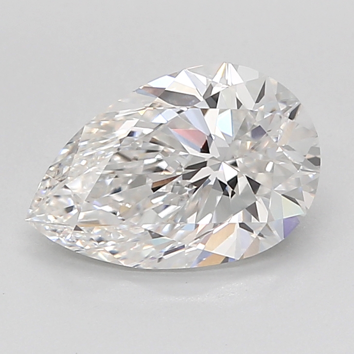 2.03 carat e VVS2 EX Cut IGI pear diamond