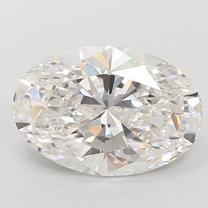 6.01 ct. oval Lab Grown Diamond front image